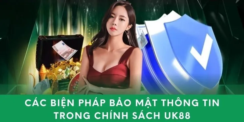 Các biện pháp bảo mật thông tin trong chính sách UK88