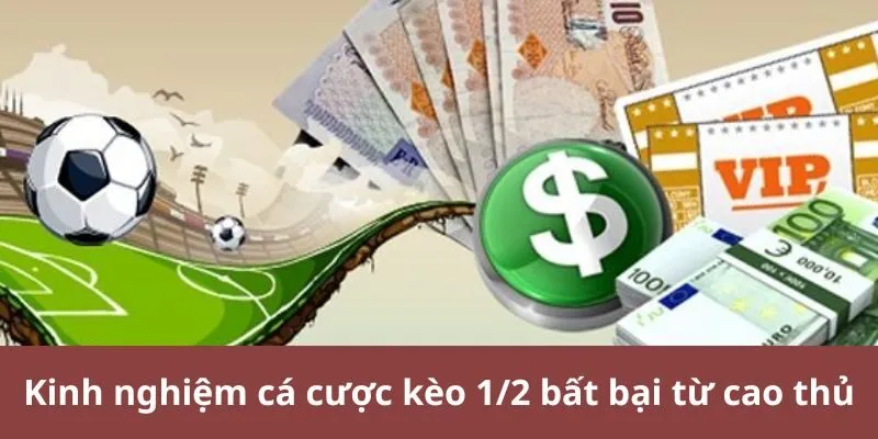 Kinh nghiệm cá cược kèo 1/2 bất bại từ cao thủ